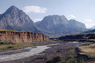 Vùng núi Pamir.